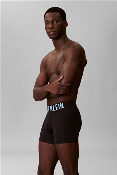 Calvin Klein Boxer Brief 3Pk Erkek 3lü Boxer Mavi