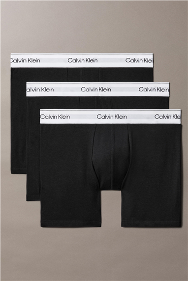 Calvin Klein Boxer Brief 3Pk Erkek 3lü Boxer Siyah