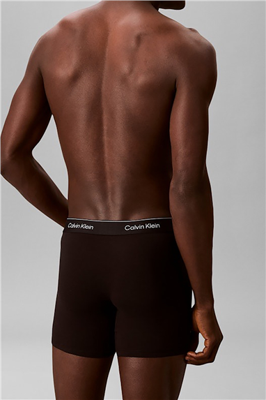 Calvin Klein Boxer Brief 3Pk Erkek 3lü Boxer Siyah