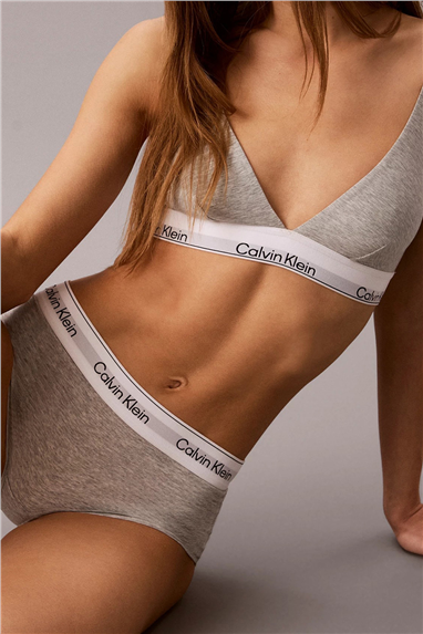 Calvin Klein Boyshort Kadın Külot Gri