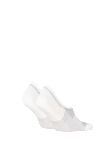 Calvin Klein Ck Men Footie HC 2P Summer Rib Erkek 2li Çorap Siyah