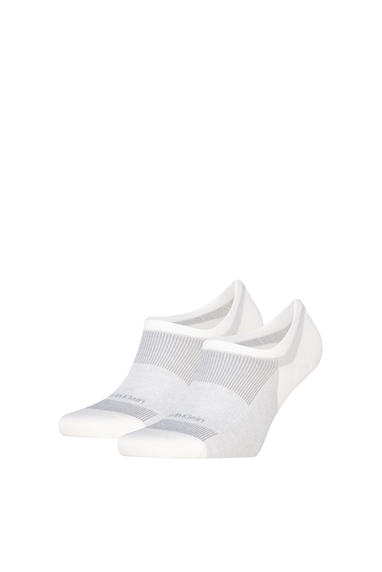 Calvin Klein Ck Men Footie HC 2P Summer Rib Erkek 2li Çorap Siyah
