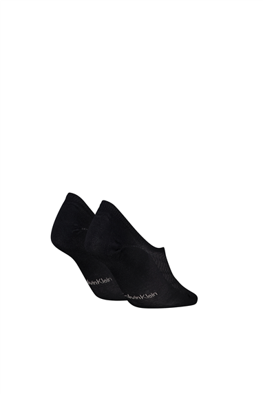 Calvin Klein Ck Women Footie HC 2P Structur Kadın 2li Çorap Turkuaz