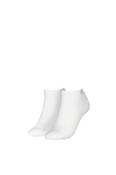 Calvin Klein Ck Women Sneaker 2P Structure Kadın 2li Çorap Siyah