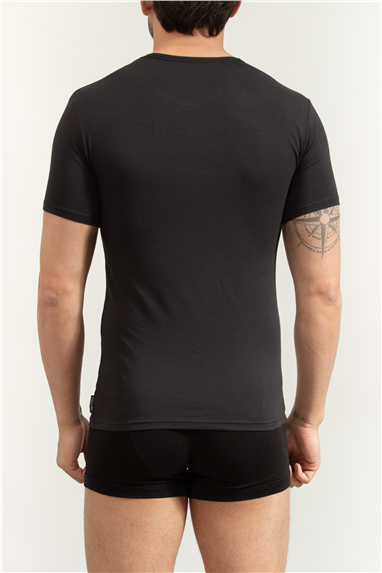 Calvin Klein Erkek 2li Bisiklet Yaka Atlet