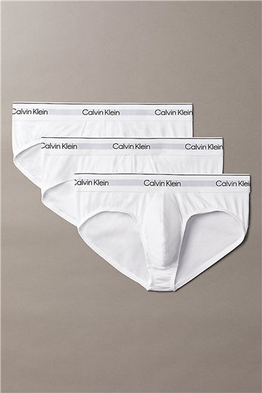 Calvin Klein Erkek 3lü Paket Boxer Beyaz