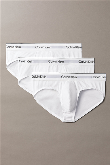 Calvin Klein Erkek 3lü Paket Boxer Beyaz