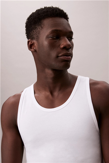 Calvin Klein Erkek Atlet Beyaz
