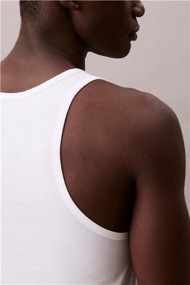 Calvin Klein Erkek Atlet Beyaz