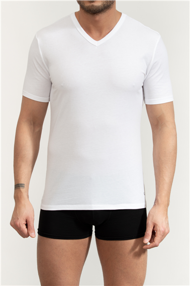 Calvin Klein Erkek V Yaka T-Shirt