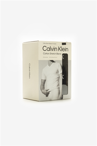 Calvin Klein Erkek V Yaka T-Shirt