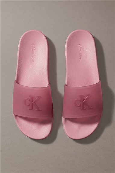 Calvin Klein Ess Slide Tpu Kadın Terlik Mor