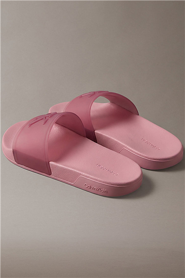 Calvin Klein Ess Slide Tpu Kadın Terlik Mor