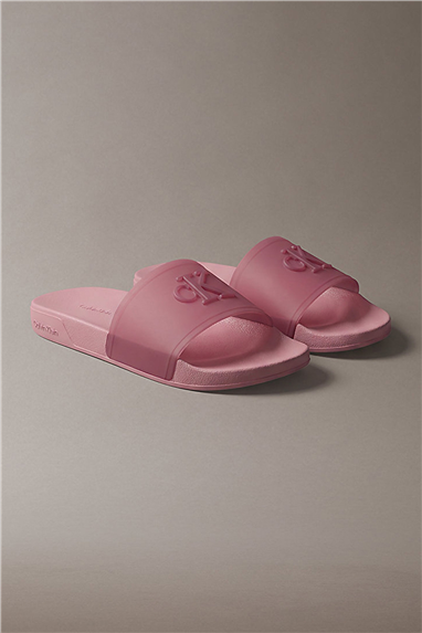 Calvin Klein Ess Slide Tpu Kadın Terlik Mor