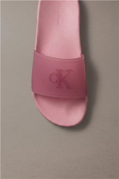 Calvin Klein Ess Slide Tpu Kadın Terlik Mor