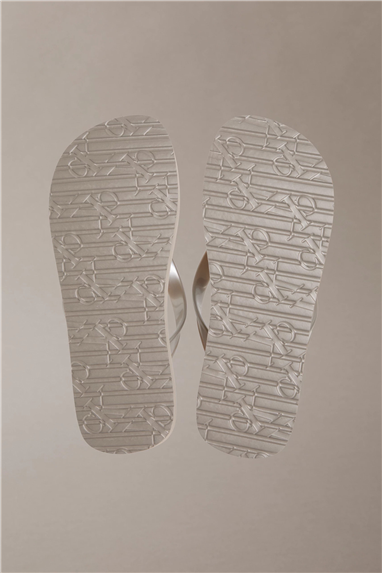 Calvin Klein Flatform Flip Flop M Kadın Terlik Gri