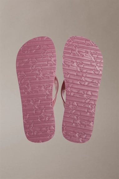 Calvin Klein Flatform Flip Flop M Kadın Terlik Mor