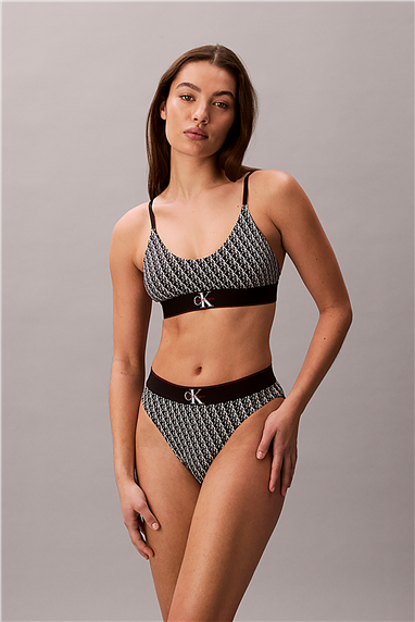 Calvin Klein High Waist Bikini Kadın Külot Siyah
