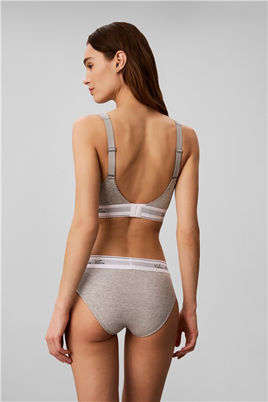 Calvin Klein Lift Bralette Kadın Sütyen Gri