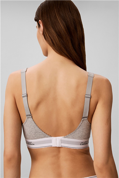 Calvin Klein Lift Bralette Kadın Sütyen Gri