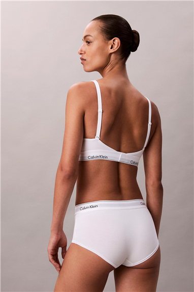 Calvin Klein Lightly Lined Bralette Kadın Sütyen Beyaz