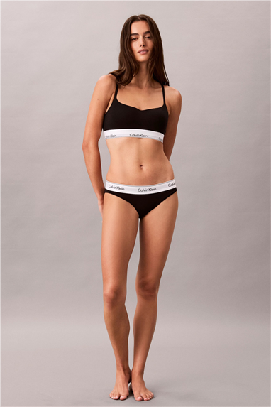 Calvin Klein Lightly Lined Bralette Kadın Sütyen Siyah