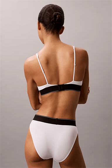 Calvin Klein Lightly Lined Triangle Kadın Sütyen Beyaz