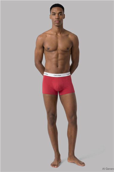 Calvin Klein Low Rise Trunk 3Pk Erkek 3lü Boxer