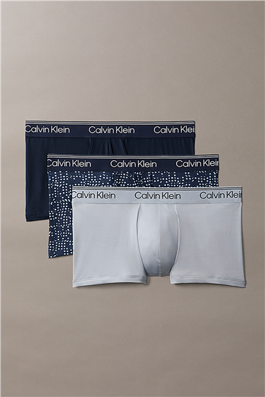 Calvin Klein Low Rise Trunk 3Pk Erkek 3lü Boxer