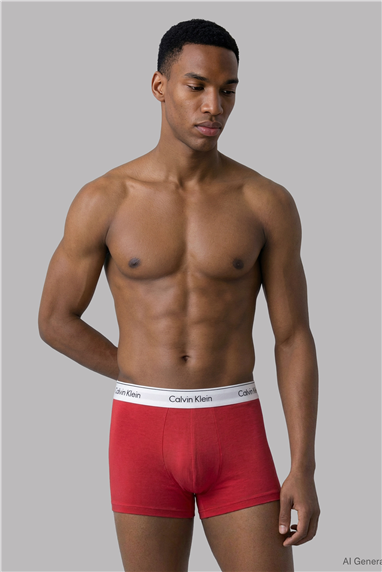 Calvin Klein Low Rise Trunk 3Pk Erkek 3lü Boxer