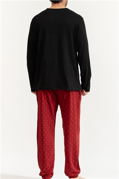 Calvin Klein Ls Tee Jogger Set Erkek Pijama Takımı