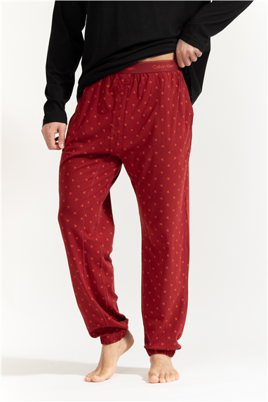 Calvin Klein Ls Tee Jogger Set Erkek Pijama Takımı