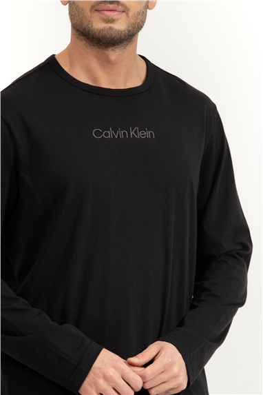 Calvin Klein Ls Tee Jogger Set Erkek Pijama Takımı