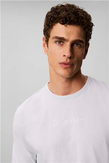 Calvin Klein Ls Tee Pant Set Erkek Pijama Takımı