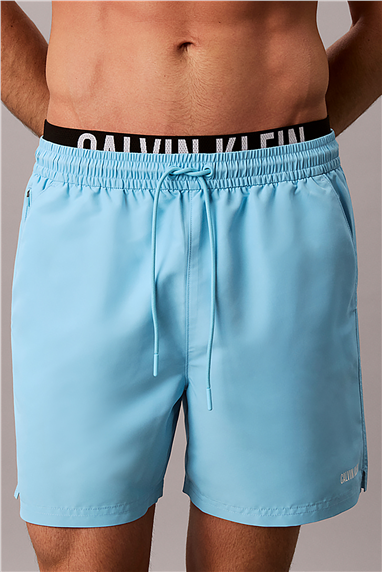 Calvin Klein Medium Drawstring Bo Erkek Şort Mayo Mavi
