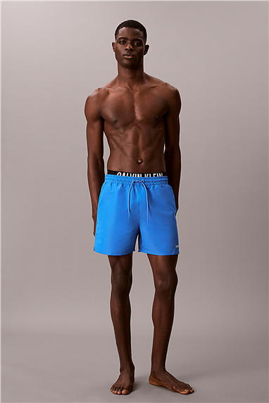 Calvin Klein Medium Drawstring Bo Erkek Şort Mayo Mavi