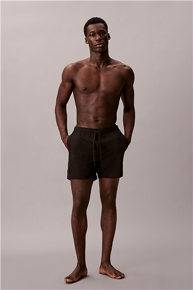 Calvin Klein Medium Drawstring Co Erkek Şort Mayo Siyah