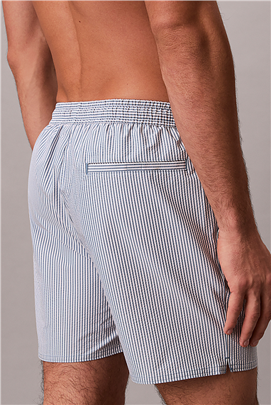 Calvin Klein Medium Drawstring Erkek Şort Mayo Mavi