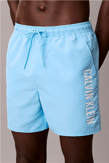 Calvin Klein Medium Drawstring Erkek Şort Mayo Mavi