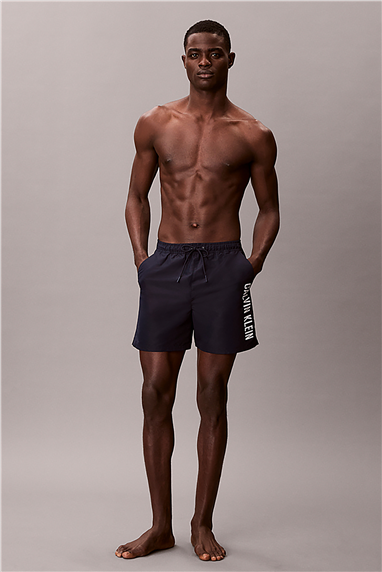 Calvin Klein Medium Drawstring Erkek Şort Mayo Çok Renkli