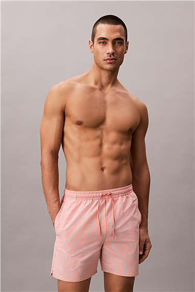 Calvin Klein Medium Drawstring Erkek Şort Mayo Çok Renkli