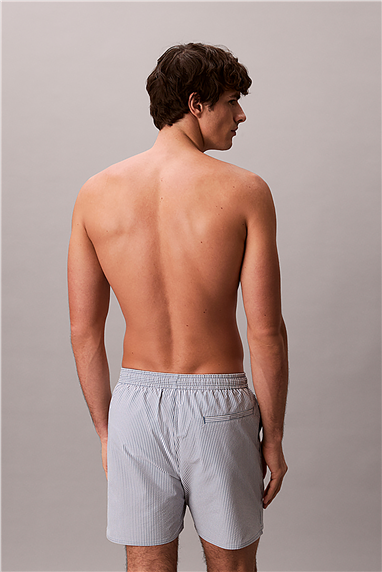 Calvin Klein Medium Drawstring Erkek Şort Mayo Mavi