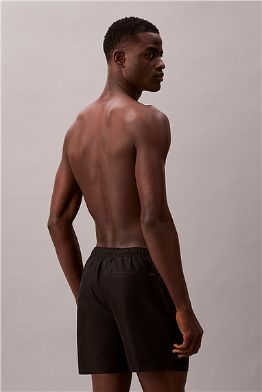 Calvin Klein Medium Drawstring Erkek Şort Mayo Siyah