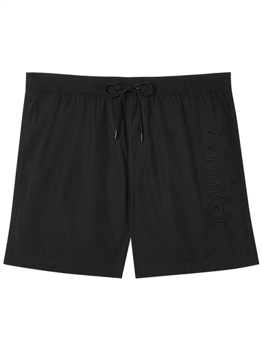 Calvin Klein Medium Drawstring Erkek Şort Mayo Siyah