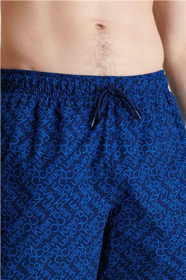 Calvin Klein Medium Drawstring Print Erkek Şort Mayo
