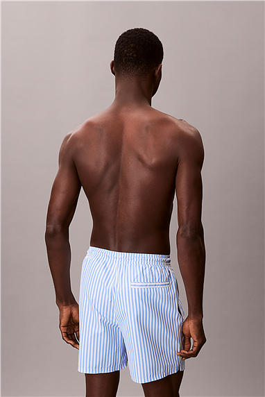 Calvin Klein Medium Drawstring Wa Erkek Şort Mayo Mavi