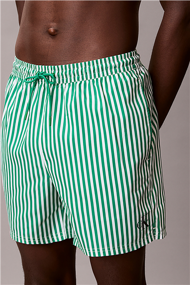 Calvin Klein Medium Drawstring Wa Erkek Şort Mayo Yeşil