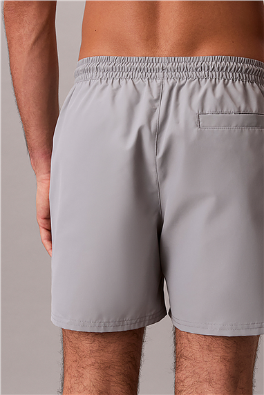 Calvin Klein Medium Drawstring Wa Erkek Şort Mayo Gri