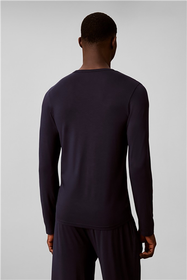 Calvin Klein Modal L/S Pant Set Erkek Pijama Takımı Çok Renkli