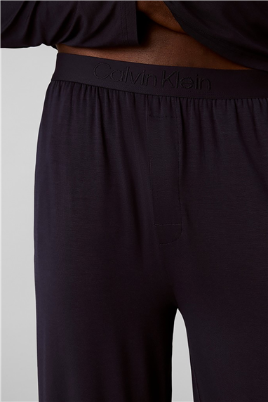 Calvin Klein Modal L/S Pant Set Erkek Pijama Takımı Çok Renkli